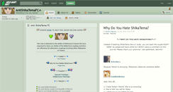 Desktop Screenshot of antishikatemafc.deviantart.com