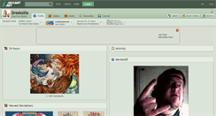 Desktop Screenshot of dreekzilla.deviantart.com