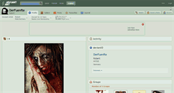 Desktop Screenshot of derfuenfte.deviantart.com