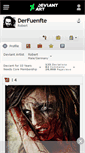 Mobile Screenshot of derfuenfte.deviantart.com