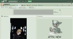 Desktop Screenshot of koibito813.deviantart.com
