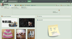 Desktop Screenshot of nikky81.deviantart.com