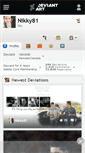 Mobile Screenshot of nikky81.deviantart.com