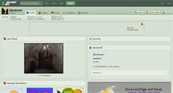 Desktop Screenshot of idunknow.deviantart.com