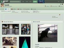 Tablet Screenshot of luyudo.deviantart.com