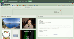 Desktop Screenshot of channelcat.deviantart.com