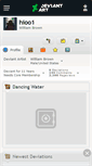 Mobile Screenshot of hioo1.deviantart.com