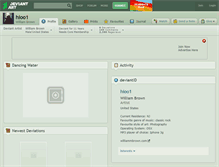 Tablet Screenshot of hioo1.deviantart.com