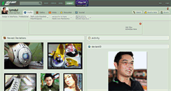Desktop Screenshot of lymdul.deviantart.com