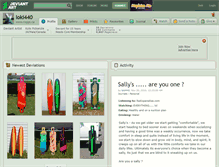 Tablet Screenshot of loki440.deviantart.com