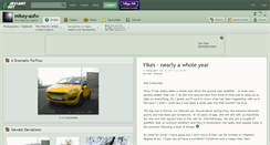 Desktop Screenshot of mikey-aofw.deviantart.com