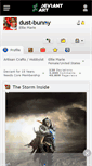 Mobile Screenshot of dust-bunny.deviantart.com