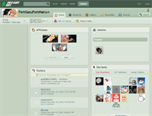 Tablet Screenshot of femsasufemnaru.deviantart.com