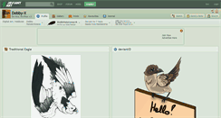 Desktop Screenshot of debby-x.deviantart.com