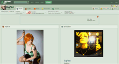 Desktop Screenshot of dugfinn.deviantart.com