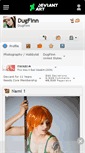 Mobile Screenshot of dugfinn.deviantart.com