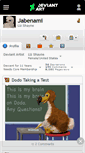 Mobile Screenshot of jabenami.deviantart.com