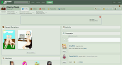 Desktop Screenshot of cherry-pixels.deviantart.com