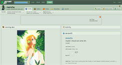 Desktop Screenshot of mamcha.deviantart.com