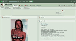 Desktop Screenshot of clearskysuite.deviantart.com