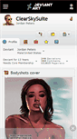 Mobile Screenshot of clearskysuite.deviantart.com