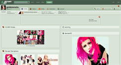 Desktop Screenshot of goldensrocks.deviantart.com