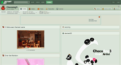 Desktop Screenshot of chocoang3l.deviantart.com