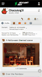 Mobile Screenshot of chocoang3l.deviantart.com