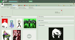 Desktop Screenshot of musatorizuki.deviantart.com