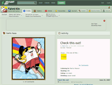 Tablet Screenshot of fahmi-kin.deviantart.com