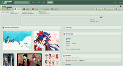 Desktop Screenshot of gimei.deviantart.com