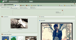Desktop Screenshot of miz-sweetheart.deviantart.com