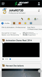 Mobile Screenshot of joker0720.deviantart.com