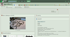 Desktop Screenshot of black-kittie-617.deviantart.com