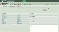 Desktop Screenshot of meaningfull.deviantart.com