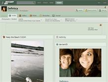 Tablet Screenshot of definisca.deviantart.com
