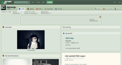 Desktop Screenshot of digitalsign.deviantart.com