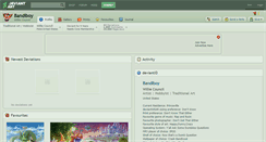 Desktop Screenshot of bandiboy.deviantart.com