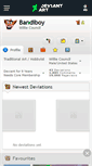 Mobile Screenshot of bandiboy.deviantart.com