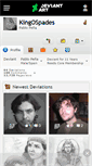 Mobile Screenshot of kingospades.deviantart.com