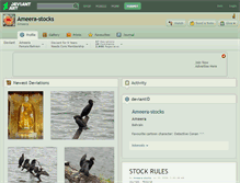 Tablet Screenshot of ameera-stocks.deviantart.com