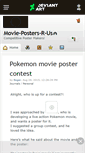 Mobile Screenshot of movie-posters-r-us.deviantart.com