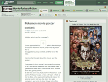 Tablet Screenshot of movie-posters-r-us.deviantart.com