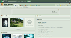 Desktop Screenshot of amber-anderson.deviantart.com