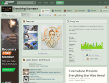 Tablet Screenshot of everything-starwars.deviantart.com