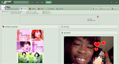 Desktop Screenshot of fuys.deviantart.com