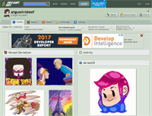 Tablet Screenshot of anguselvisbeef.deviantart.com