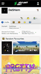 Mobile Screenshot of dalshiem.deviantart.com
