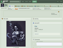 Tablet Screenshot of ksei.deviantart.com