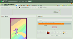Desktop Screenshot of jippythehedgefox.deviantart.com